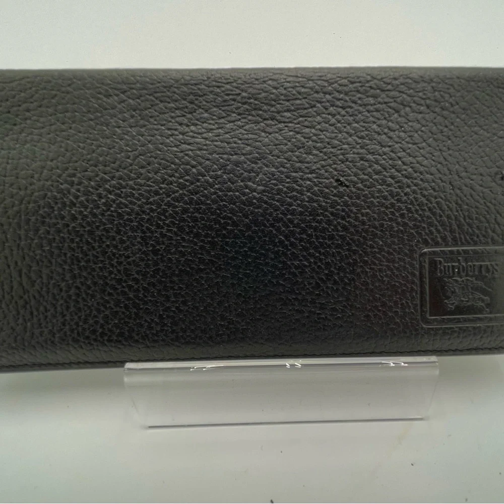 Burberry Black Leather Wallet